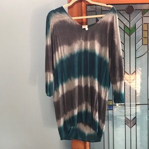Tie dye tunic